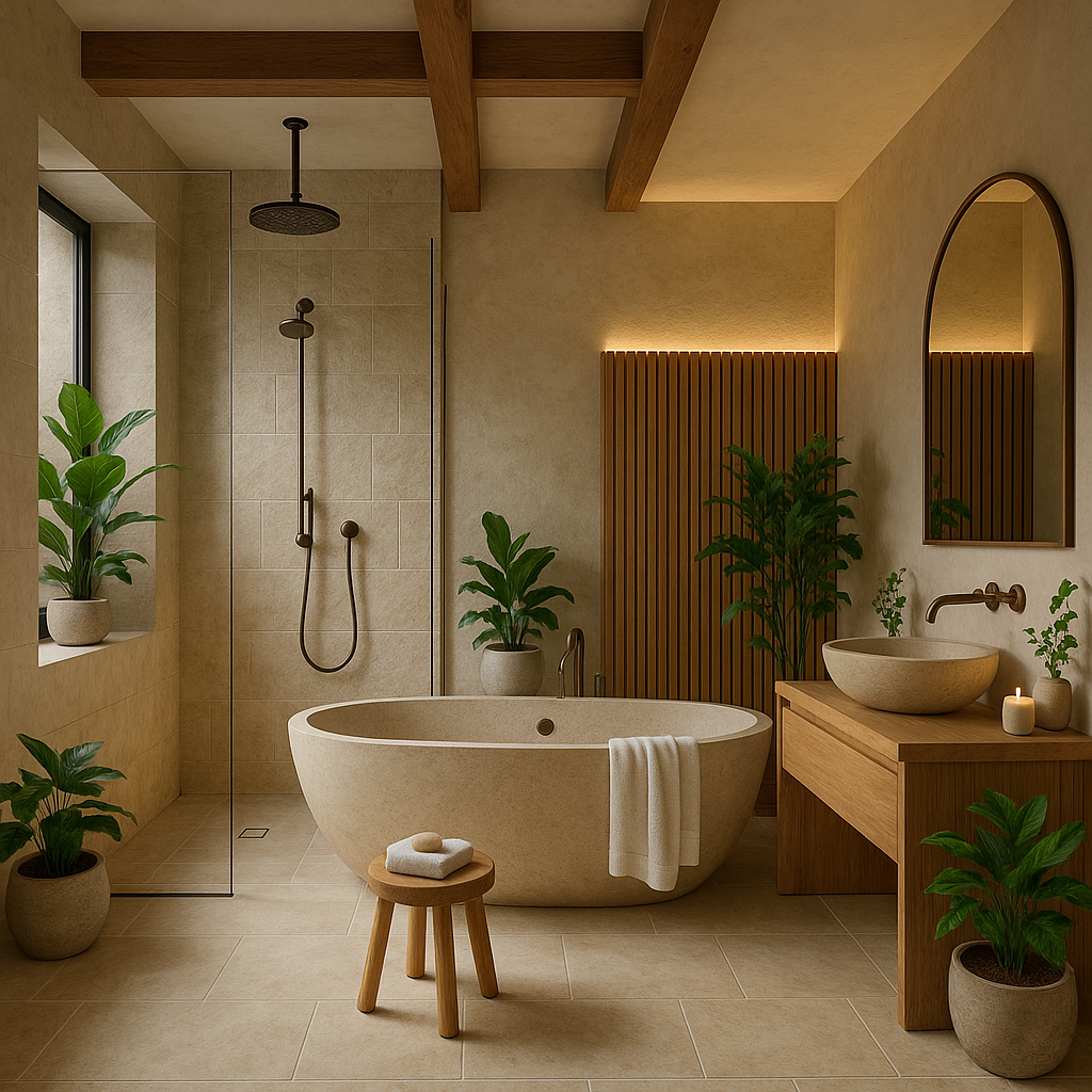 Spa-Inspired Bathroom