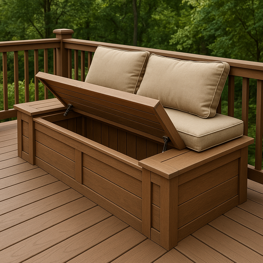 Built-in Deck Seating
