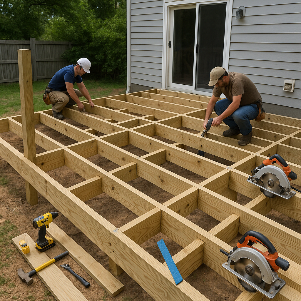 Deck construction process