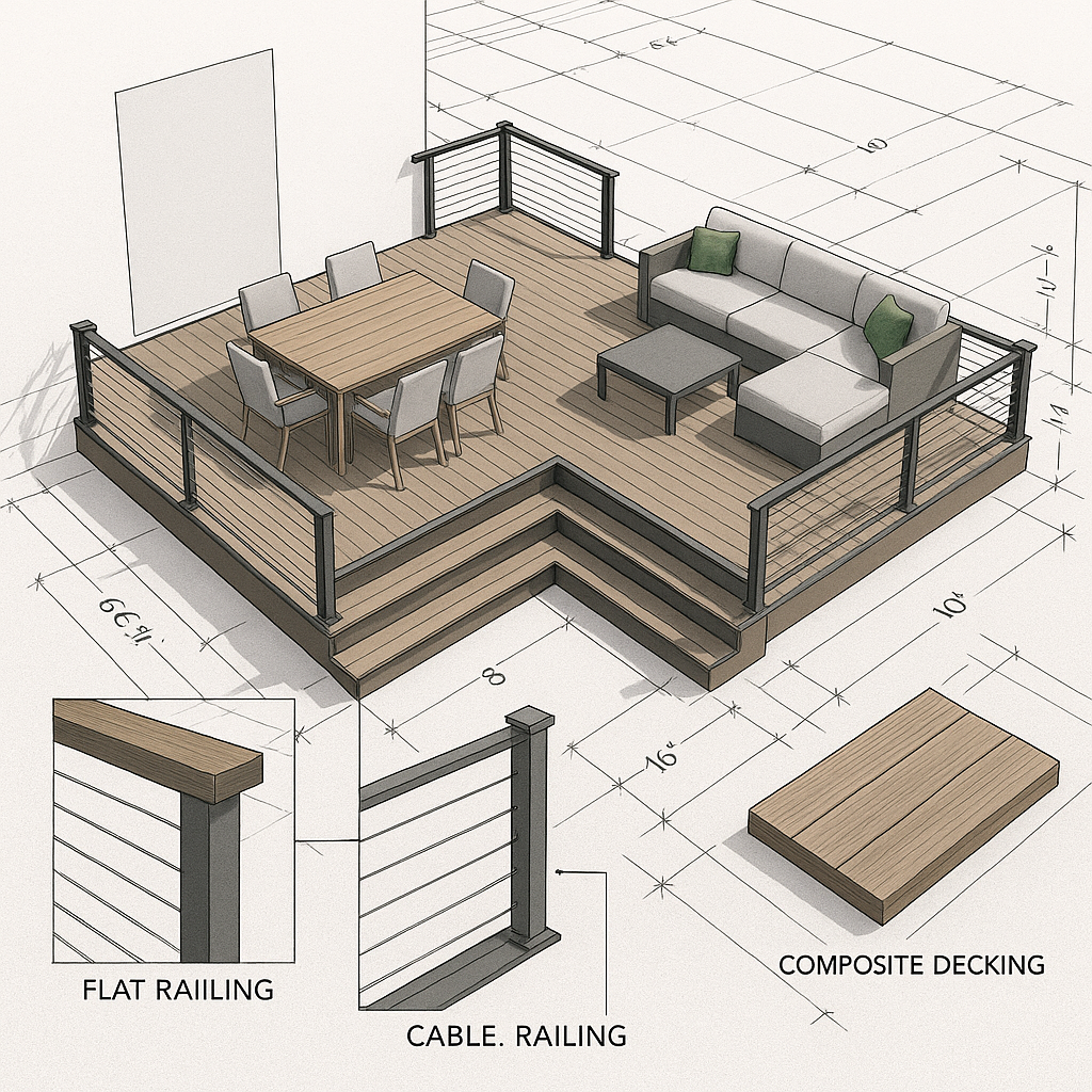 Custom deck design