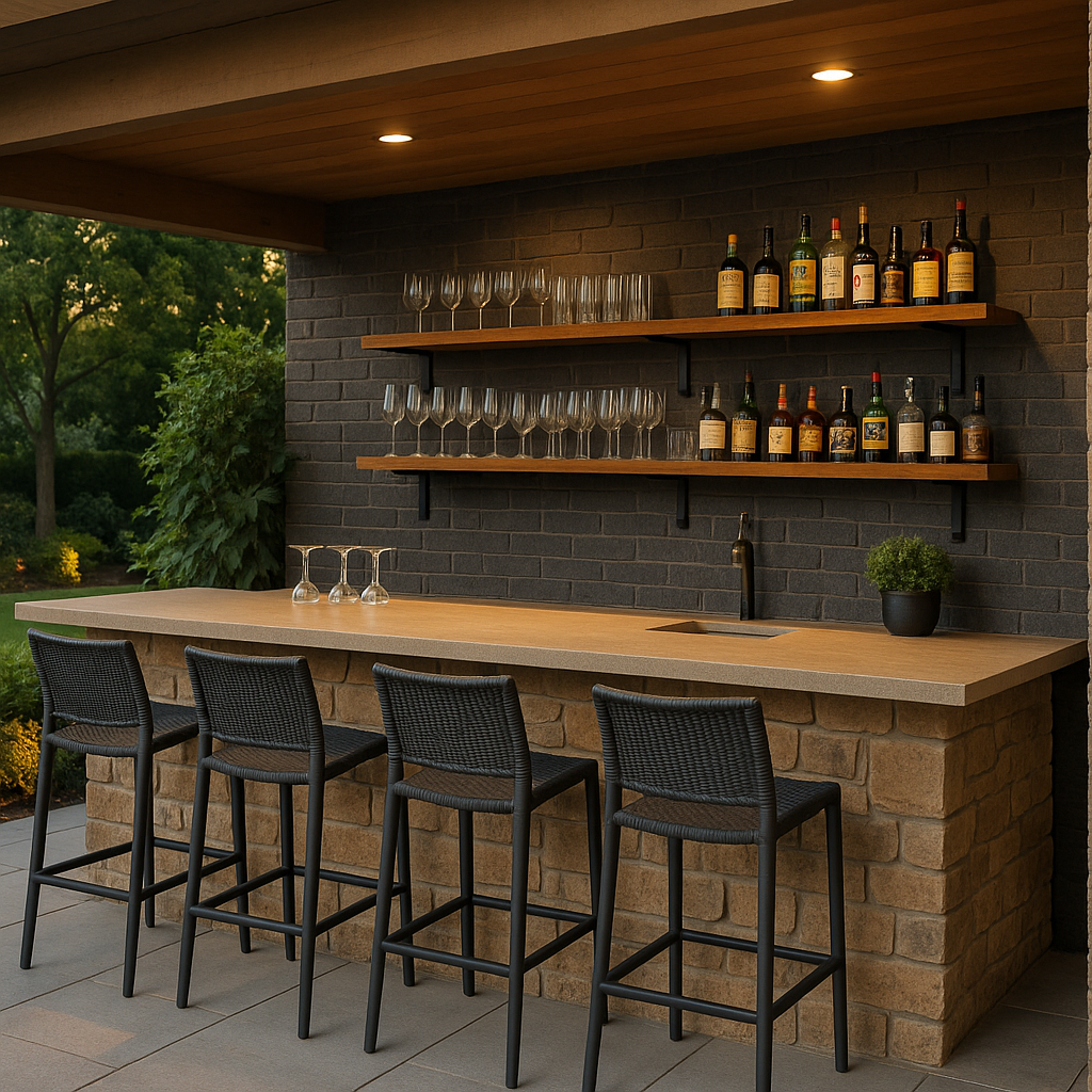 Outdoor Bar Area