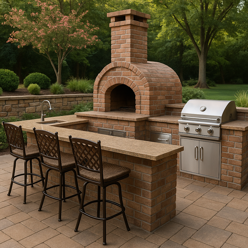 Pizza Oven Kitchen